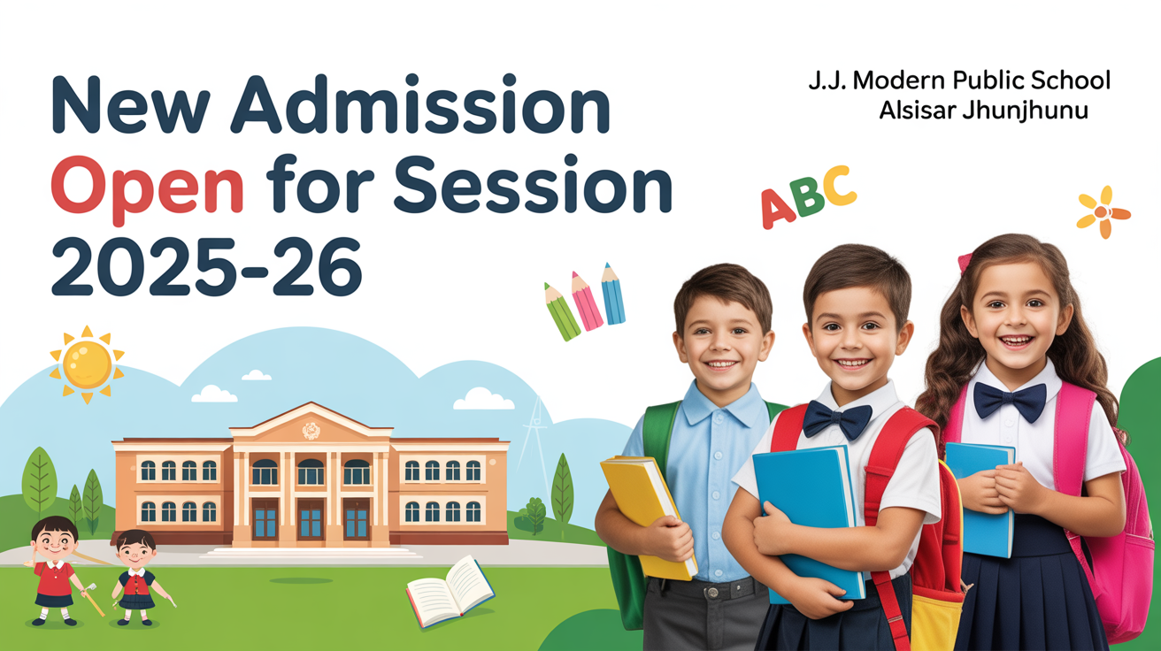 J.J. Modern Public School Alsisar Jhunjhunu Hero Slider - 1