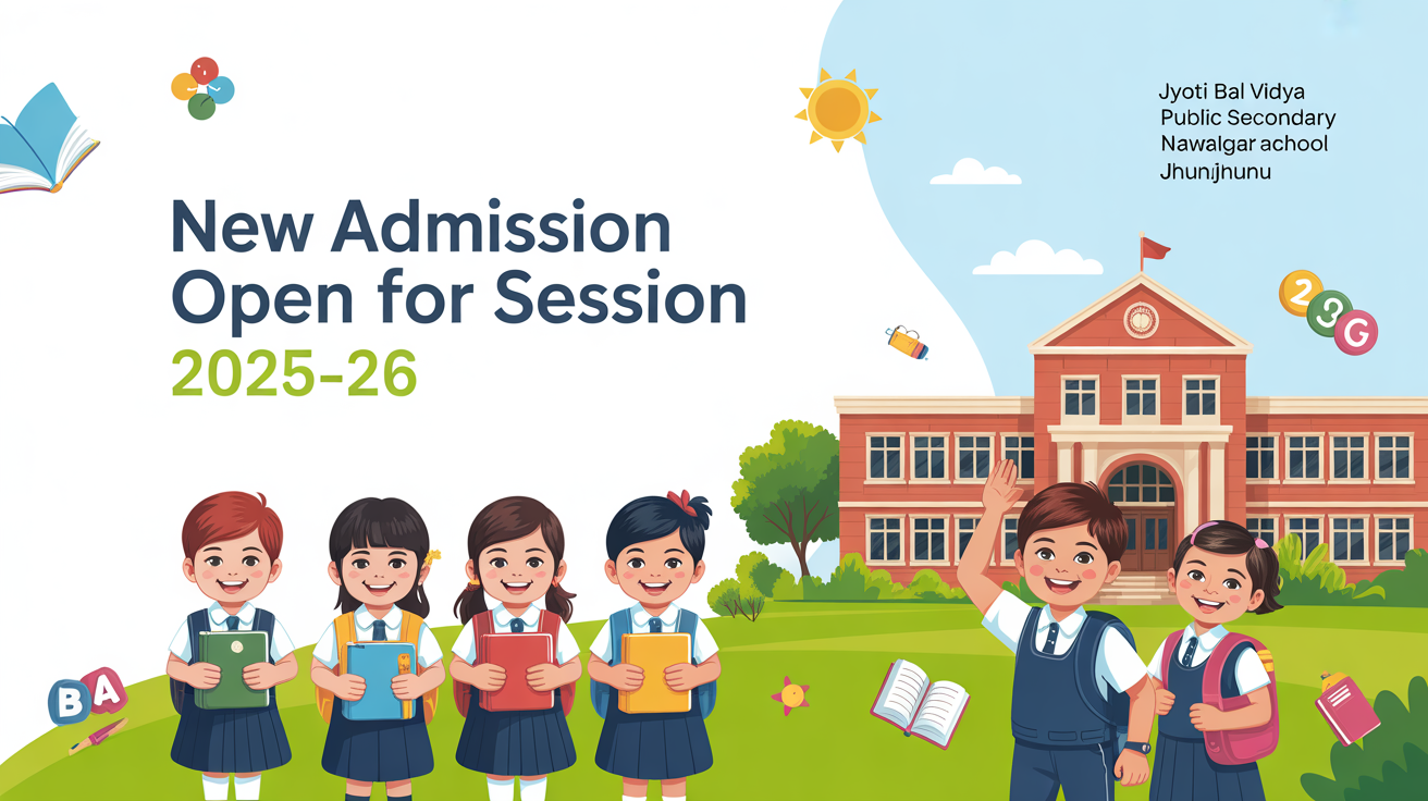 Jyoti Bal Vidya Public Secondary School Nawalgarh Jhunjhunu Hero Slider - 1