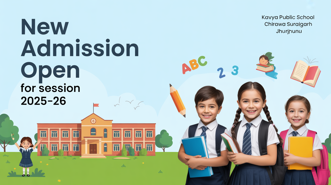 Kavya Public School Chirawa Surajgarh Jhunjhunu Hero Slider - 1