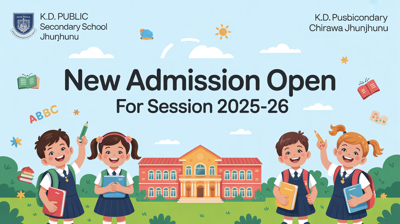 K.D. Public Secondary School Chirawa Jhunjhunu Hero Slider - 1