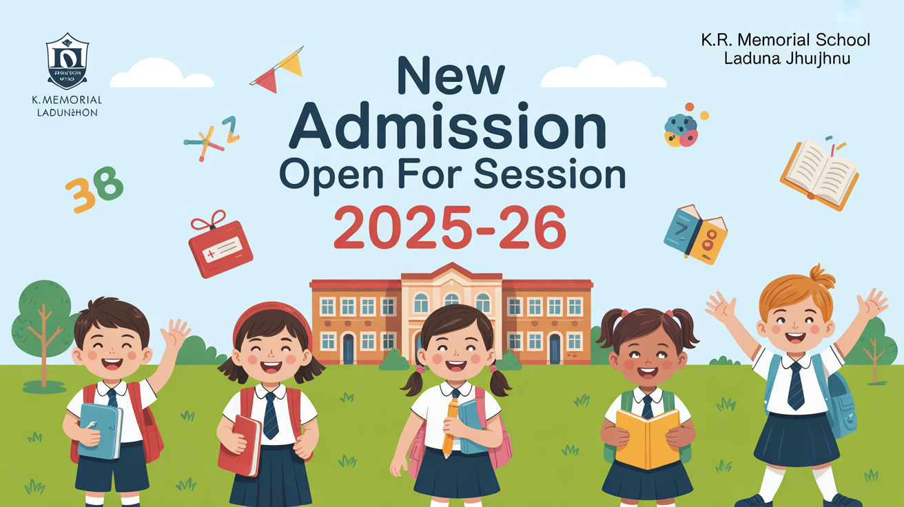 K.R. Memorial School Ladunda Pilani Jhunjhunu Hero Slider - 1