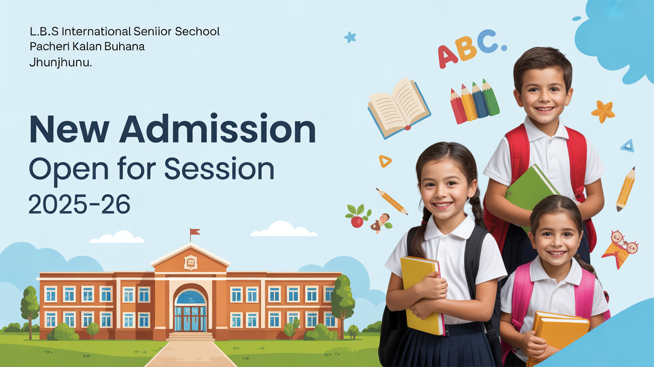 L.B.S International Senior Secondary School Pacheri Kalan Buhana Jhunjhunu Hero Slider - 1