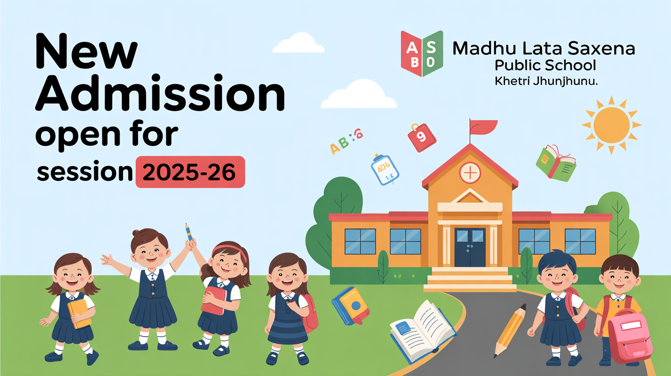 Madhu Lata Saxena Public School Khetri Jhunjhunu Hero Slider - 1