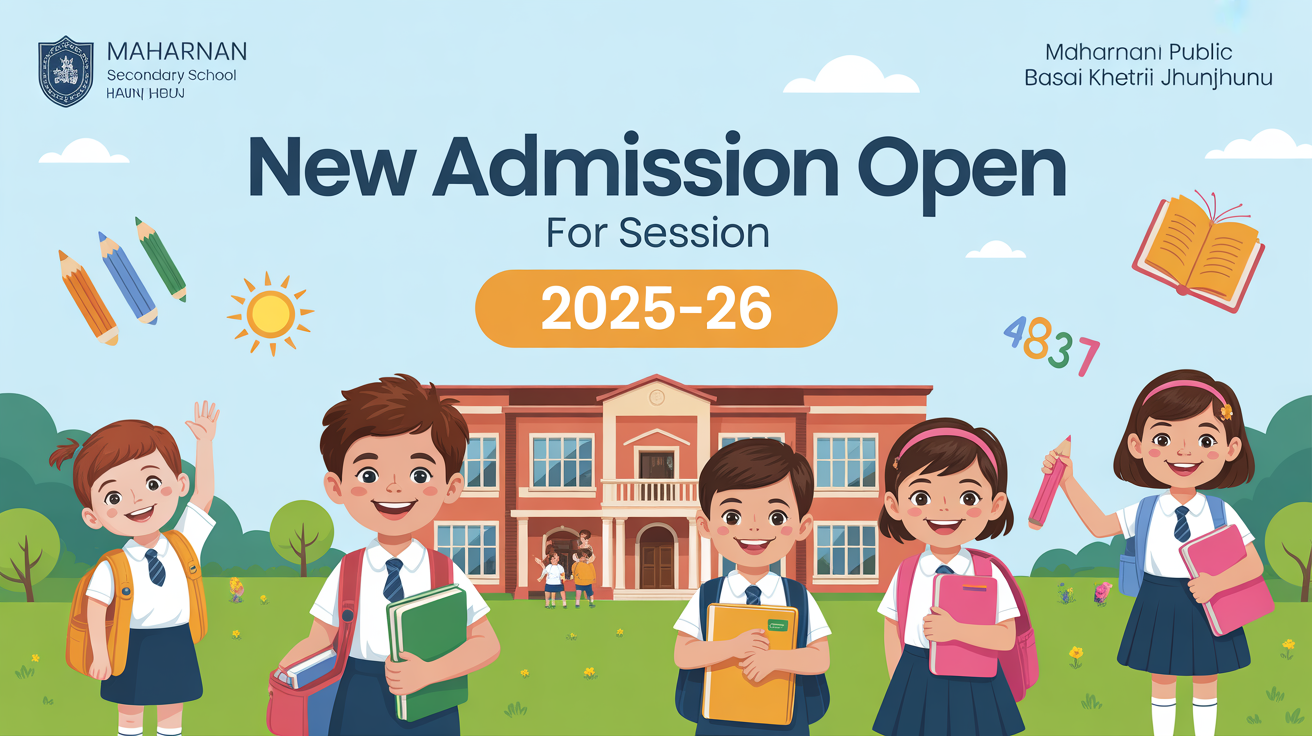 Maharnan Public Secondary School Basai Khetri Jhunjhunu Hero Slider - 1