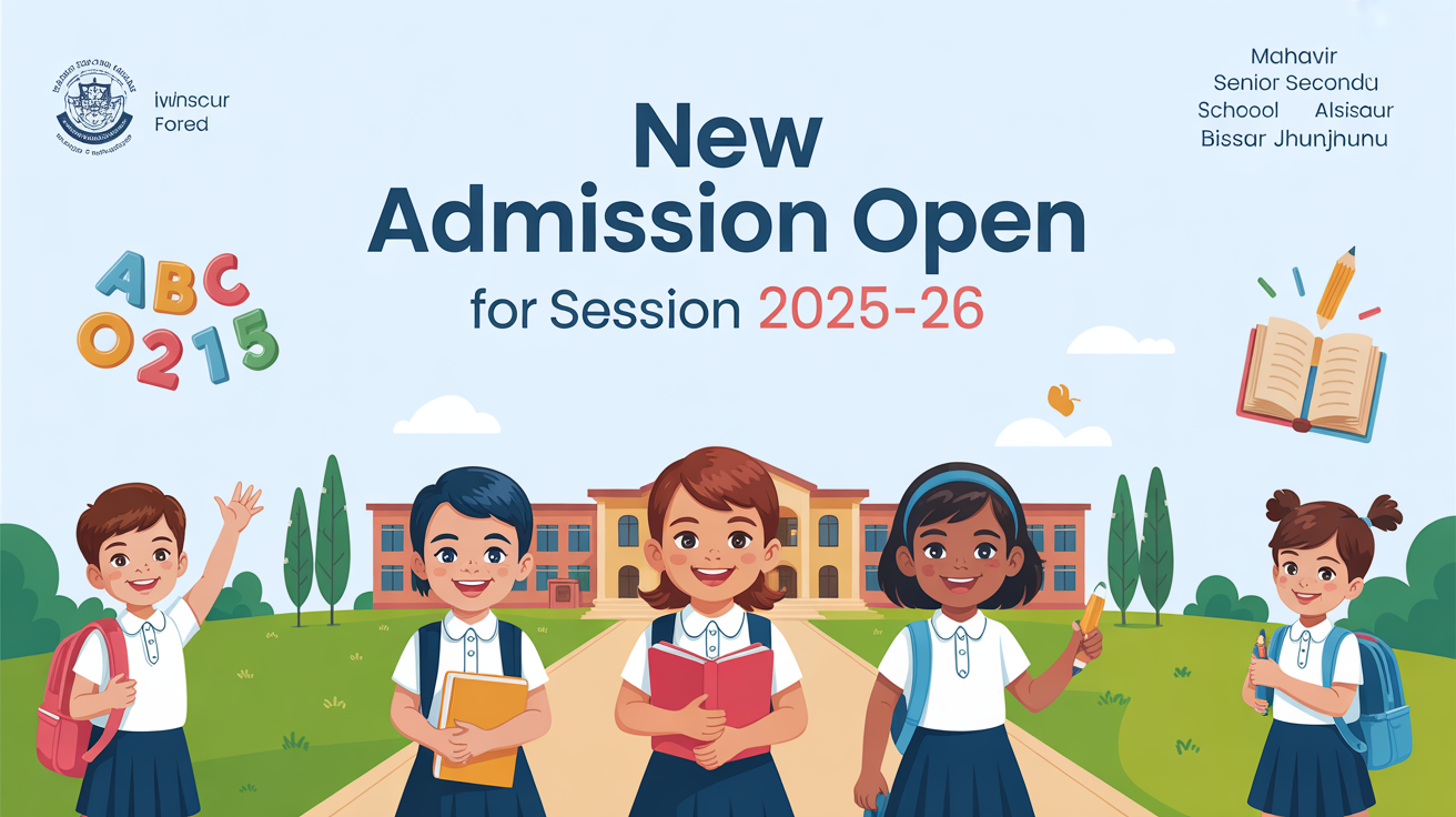 Mahavir Senior Secondary School Bissau Alsisar Jhunjhunu Hero Slider - 1