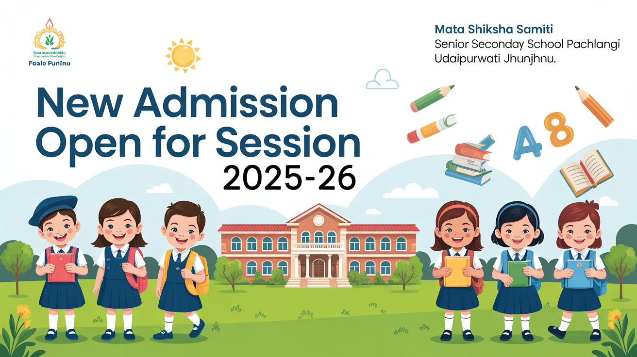 Mata Shiksha Samiti Senior Secondary School Pachlangi Udaipurwati Jhunjhunu Hero Slider - 1