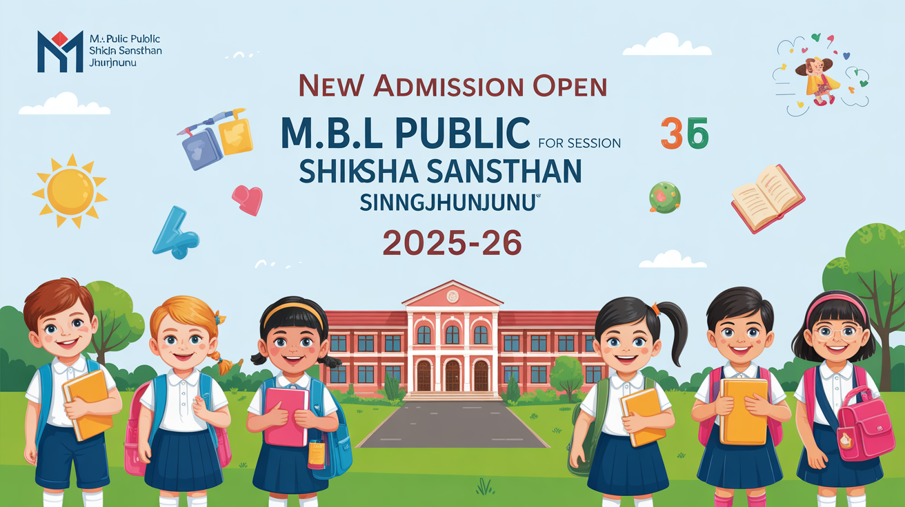 M.B.L Public Shiksha Sansthan Singhana Jhunjhunu Hero Slider - 1