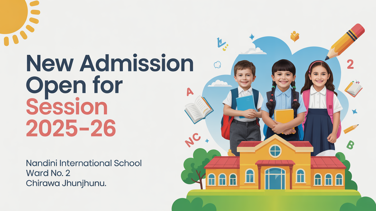 Nandini International School Ward No. 2 Chirawa Jhunjhunu Hero Slider - 1