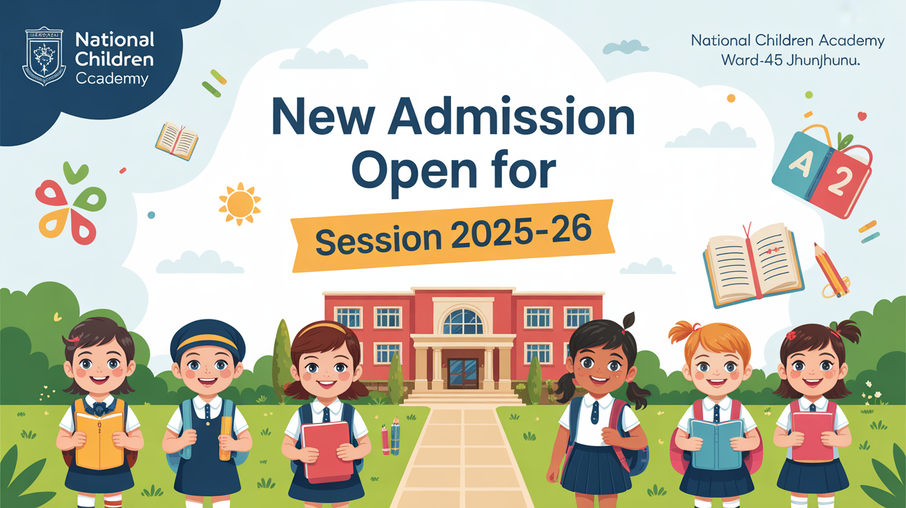 National Children Academy Ward-45 Jhunjhunu Hero Slider - 1