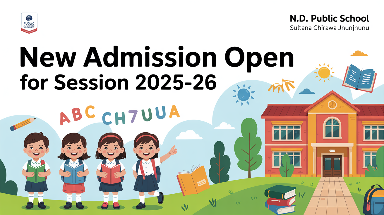 N.D. Public School Sultana Chirawa Jhunjhunu Hero Slider - 1