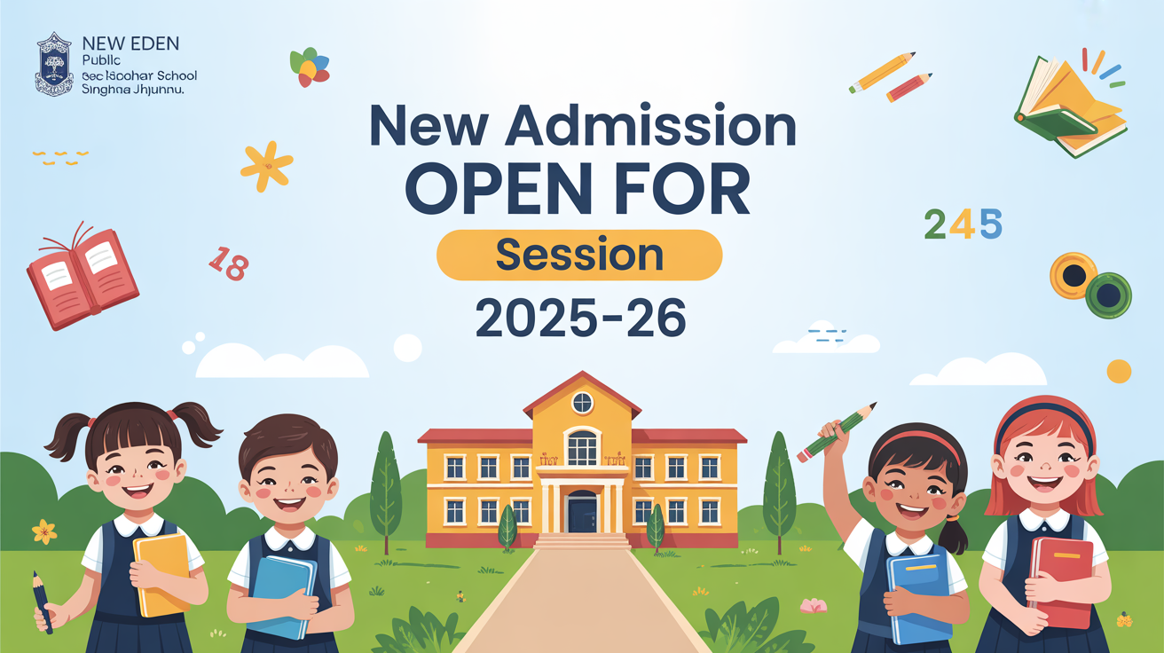 New Eden Public Senior Secondary School Singhana Jhunjhunu Hero Slider - 1