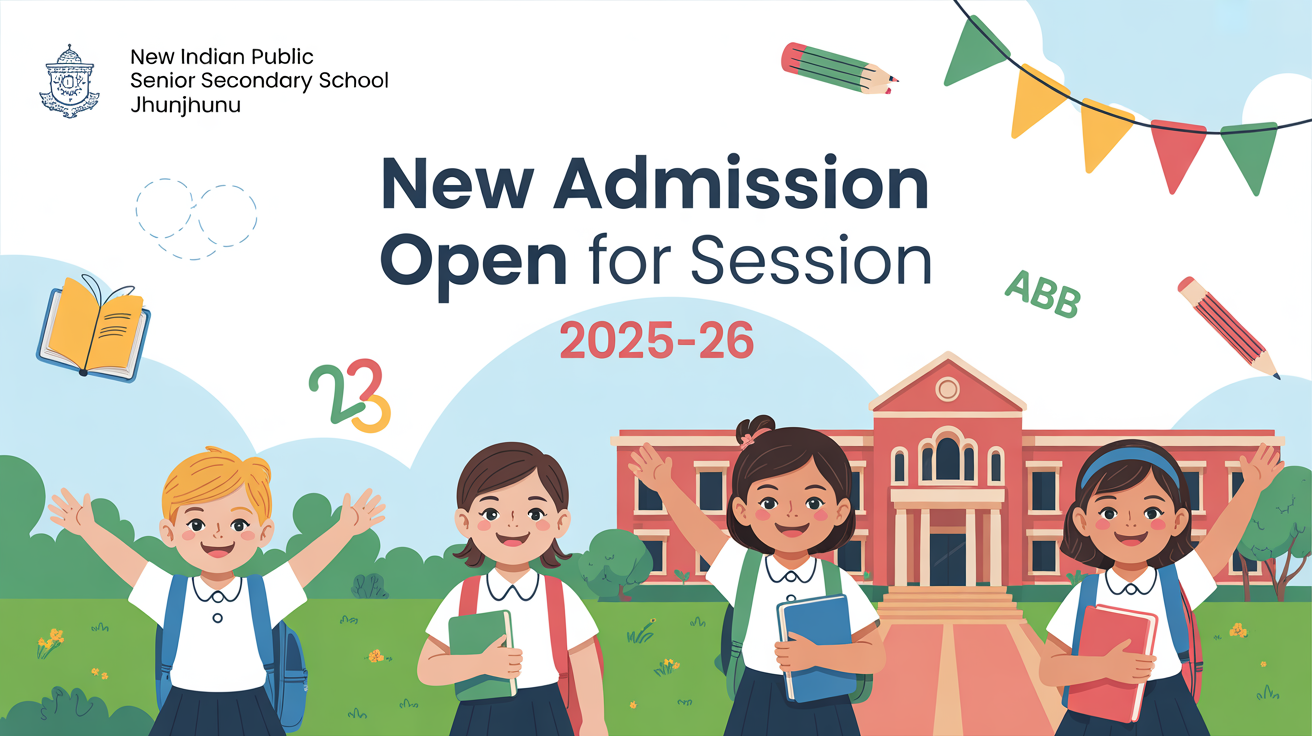 New Indian Public Senior Secondary School Jhunjhunu Hero Slider - 1