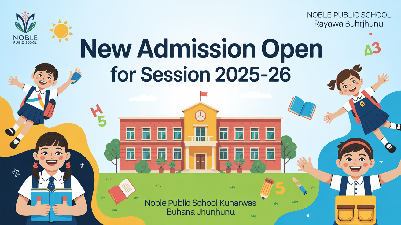 Noble Public School Rayali Kuharwas Buhana Jhunjhunu Hero Slider - 1