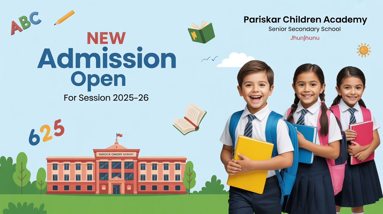 Pariskar Children Academy Senior Secondary School Jhunjhunu Hero Slider - 1