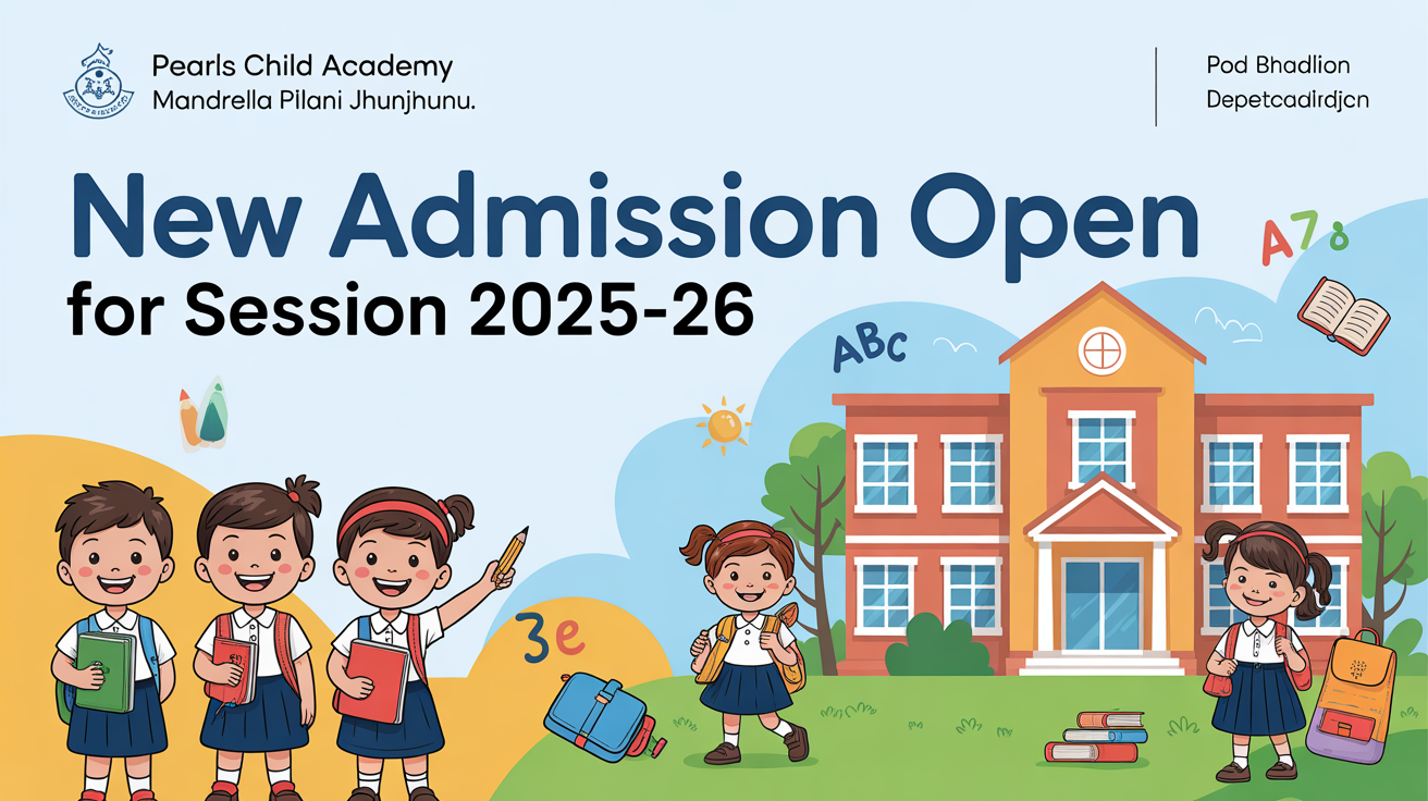 Pearls Child Academy Mandrella Pilani Jhunjhunu Hero Slider - 1