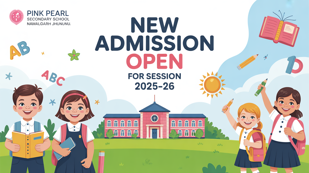 Pink Pearl Secondary School Nawalgarh Jhunjhunu Hero Slider - 1