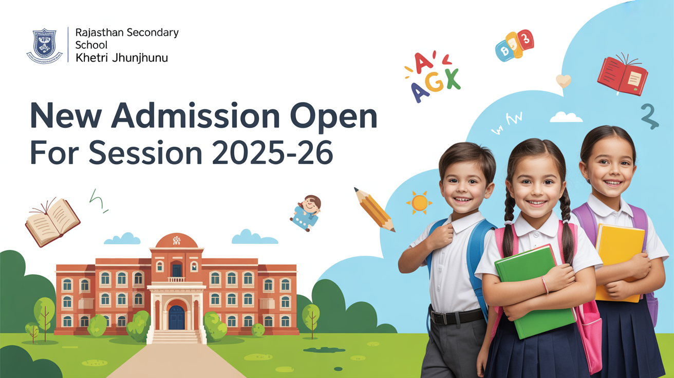 Rajasthan Secondary School Tyonda Khetri Jhunjhunu Hero Slider - 1