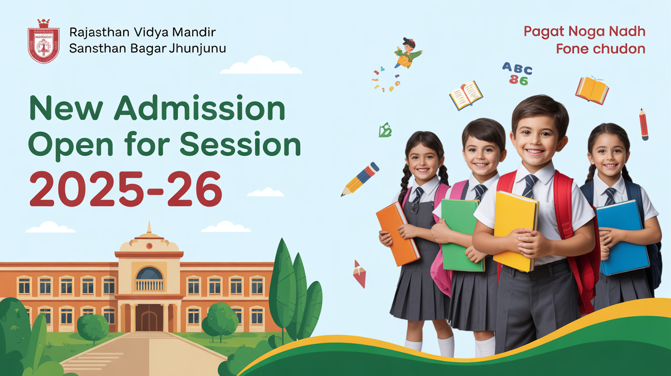 Rajasthan Vidya Mandir Sansthan Bagar Jhunjhunu Hero Slider - 1