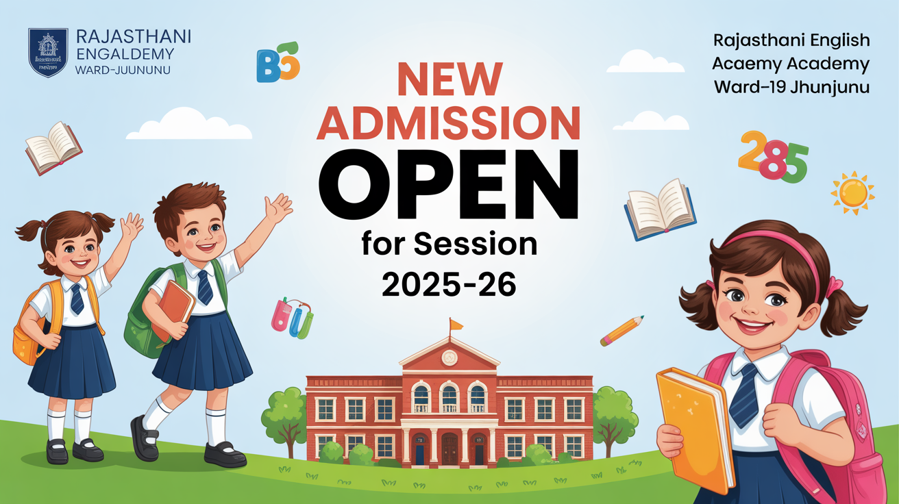 Rajasthani English Academy Ward-19 Jhunjhunu Hero Slider - 1