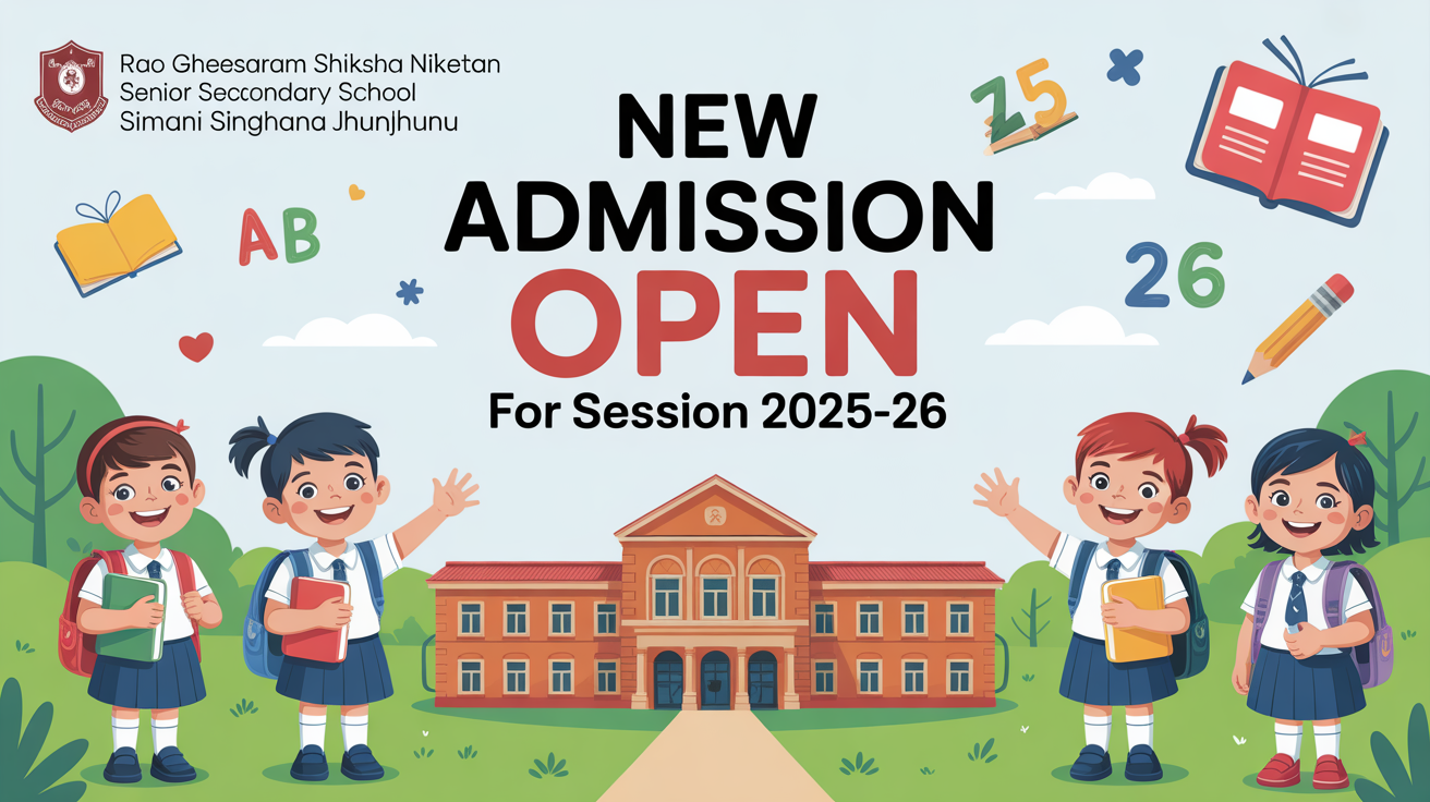 Rao Gheesaram Shiksha Niketan Senior Secondary School Simani Singhana Jhunjhunu Hero Slider - 1