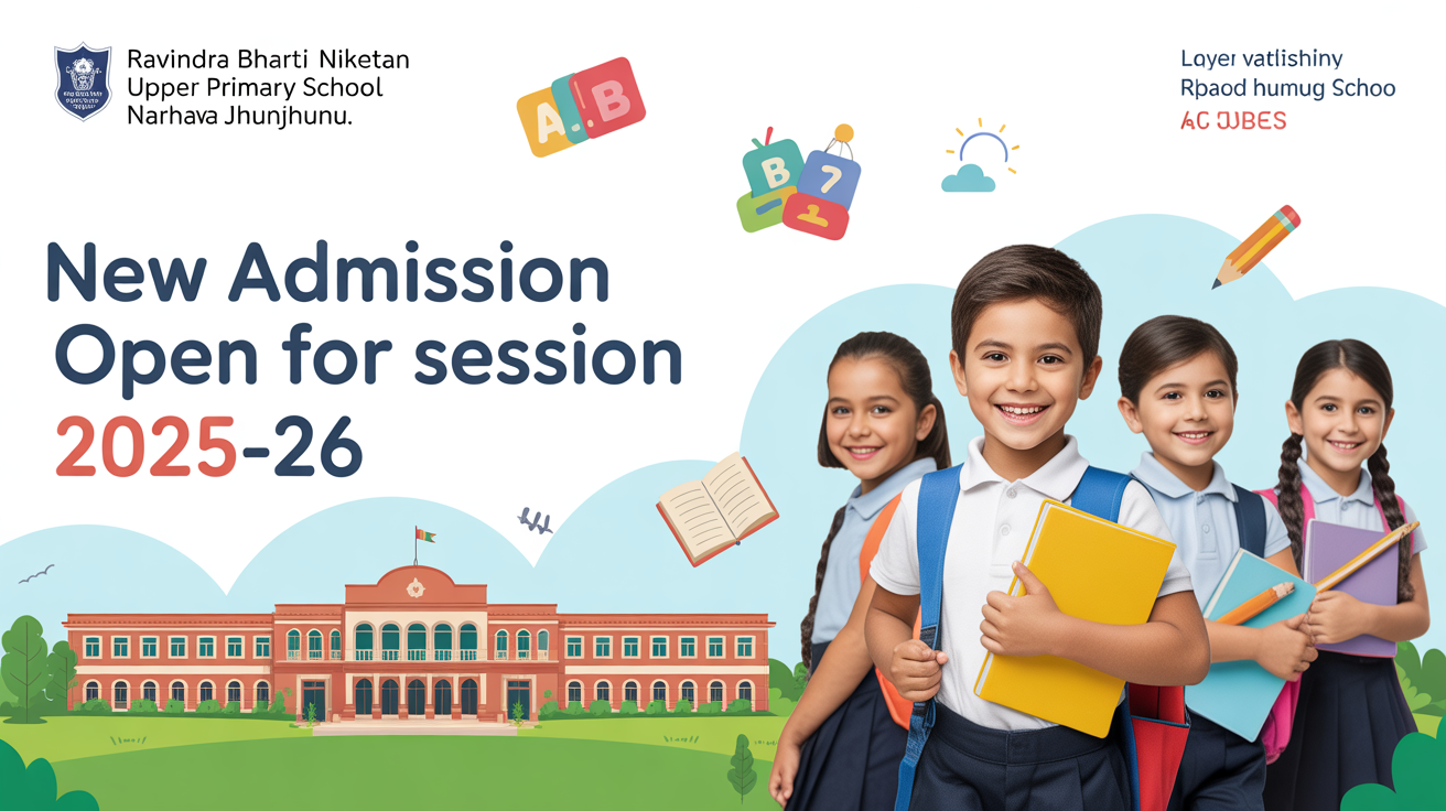 Ravindra Bharti Niketan Upper Primary School Narhar Chirawa Jhunjhunu Hero Slider - 1