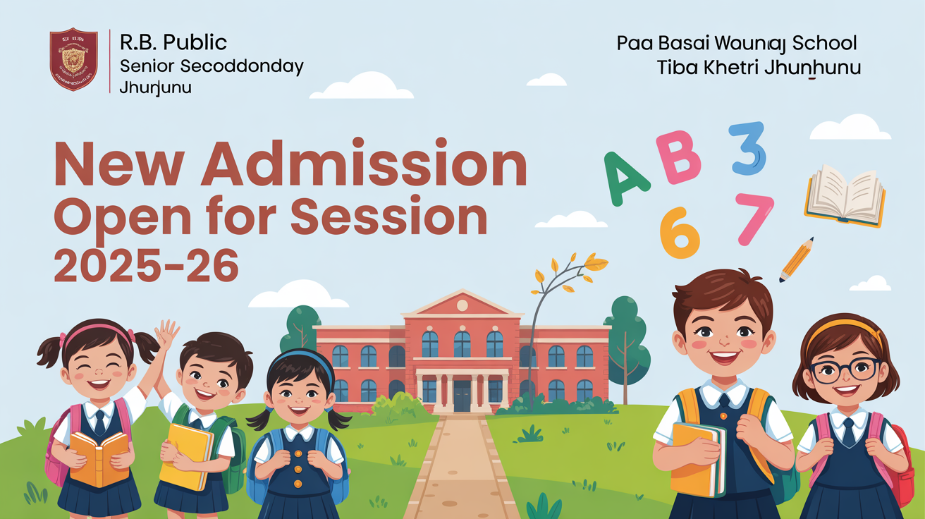 R.B. Public Senior Secondary School Tiba Basai Khetri Jhunjhunu Hero Slider - 1