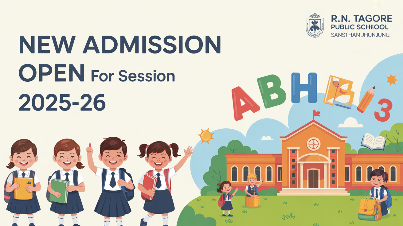 R.N. Tagore Public School Sansthan Jhunjhunu Hero Slider - 1