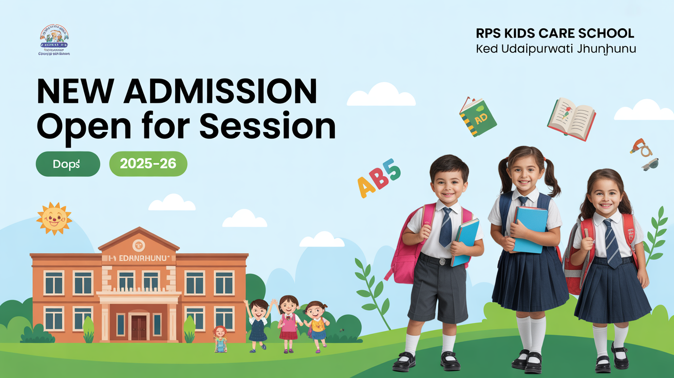 RPS Kids Care School Ked Udaipurwati Jhunjhunu Hero Slider - 1