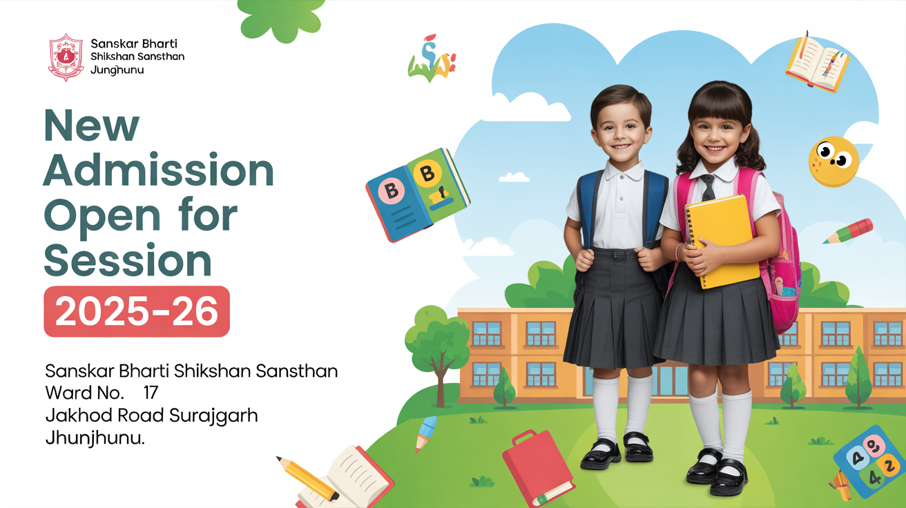 Sanskar Bharti Shikshan Sansthan Ward No. 17 Jakhod Road Surajgarh Jhunjhunu