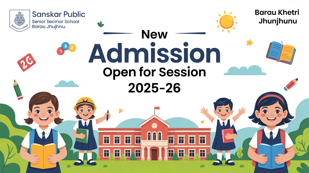 Sanskar Public Senior Secondary School Barau Khetri Jhunjhunu Hero Slider - 1