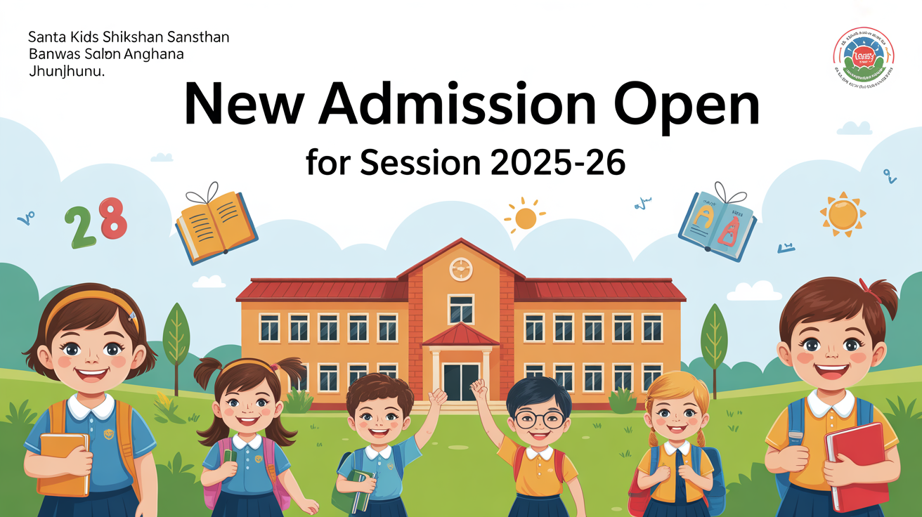 Santa Kids Shikshan Sansthan Banwas Singhana Jhunjhunu Hero Slider - 1