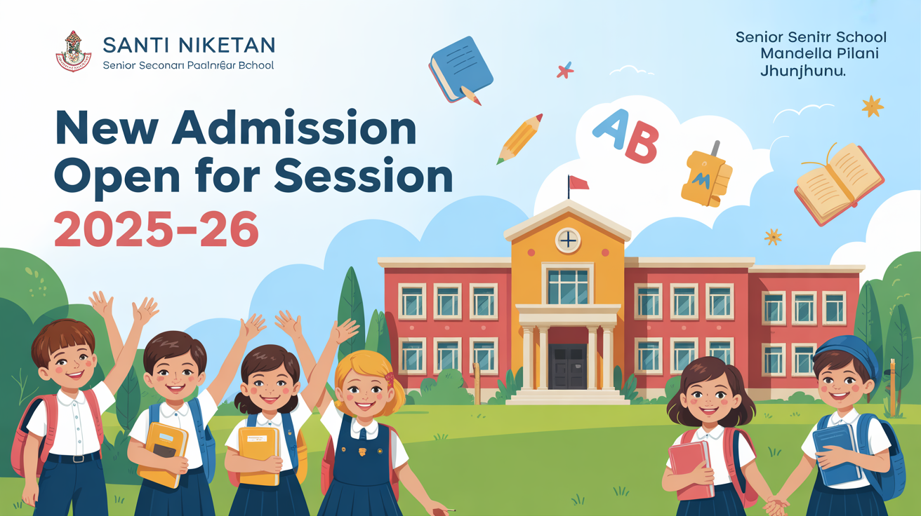 Santi Niketan Senior Secondary School Mandrella Pilani Jhunjhunu Hero Slider - 1