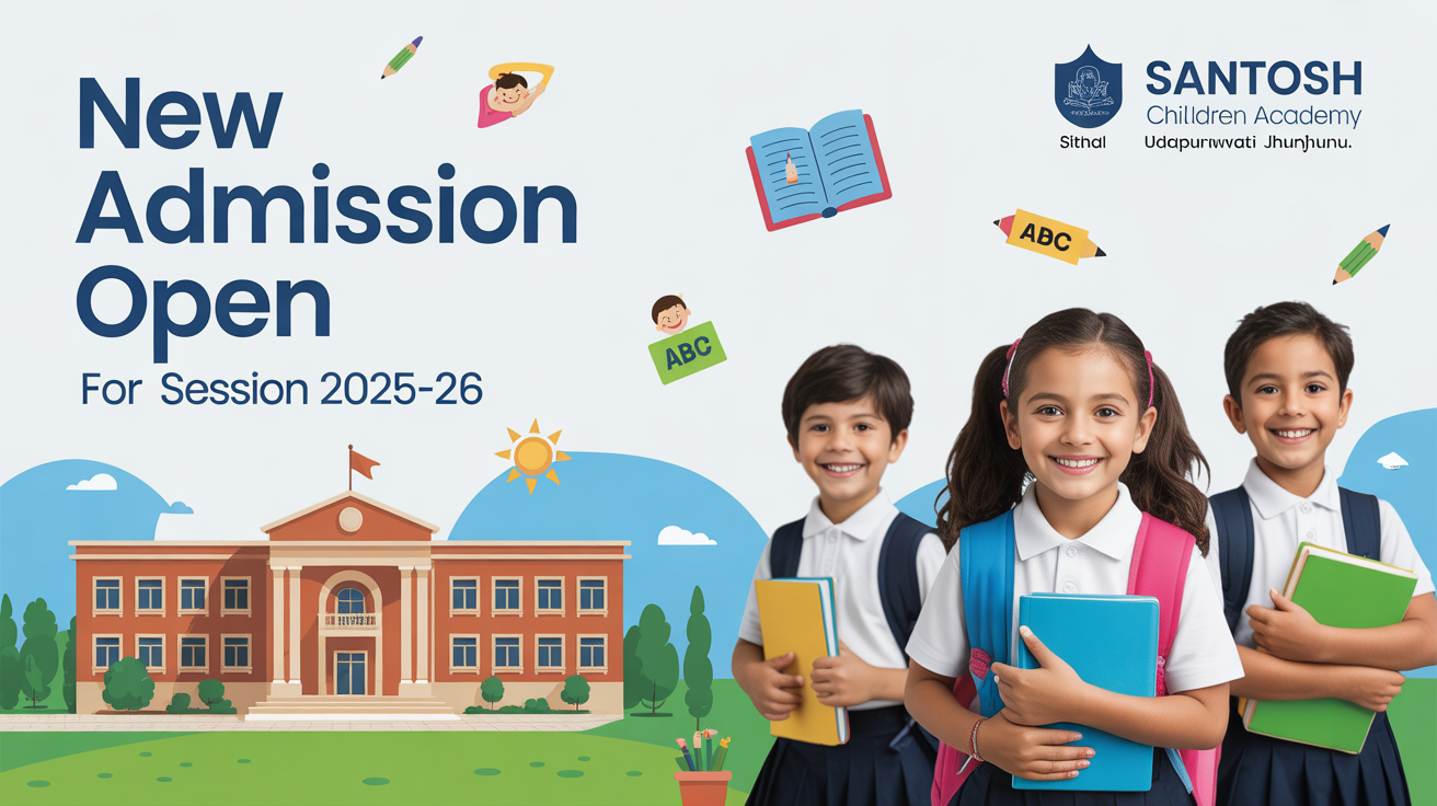 Santosh Children Academy Sithal Udaipurwati Jhunjhunu Hero Slider - 1