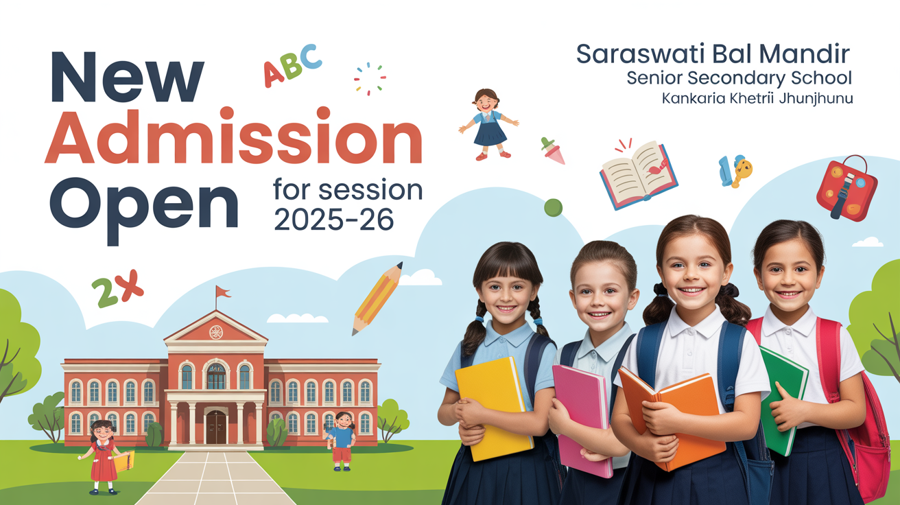 Saraswati Bal Mandir Senior Secondary School Kankaria Khetri Jhunjhunu Hero Slider - 1