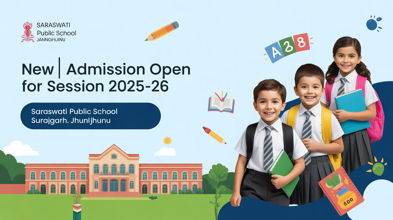 Saraswati Public School Jaisinghwas Surajgarh Jhunjhunu Hero Slider - 1