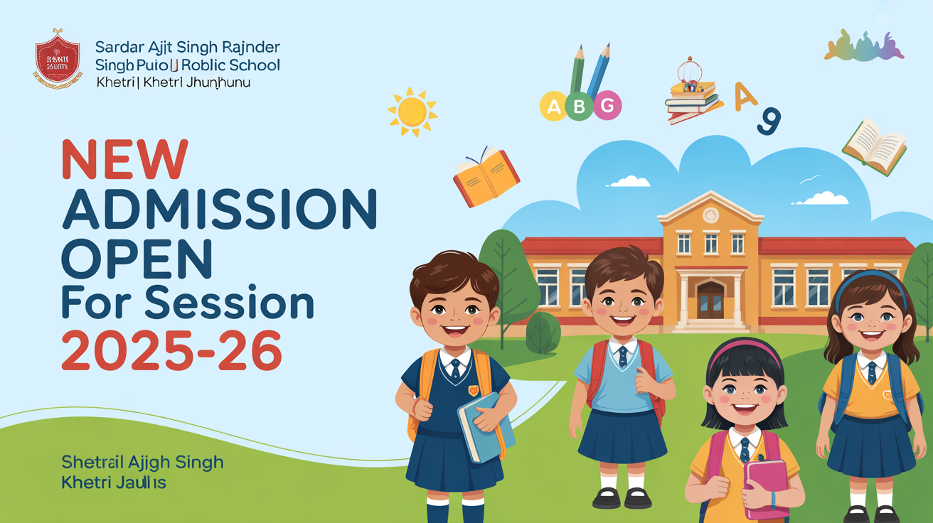 Sardar Ajit Singh Rajinder Singh Public School Khetri Khetri Jhunjhunu Hero Slider - 1