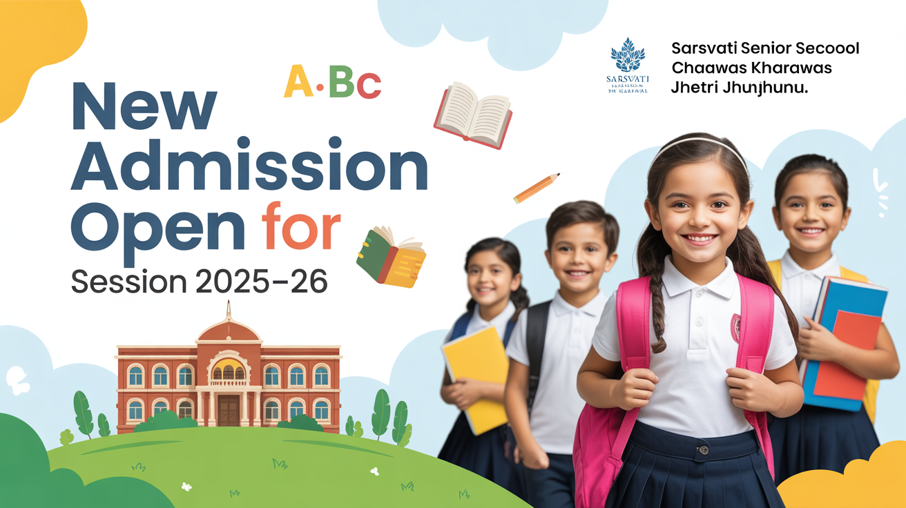 Sarsvati Senior Secondary School Charawas Khetri Jhunjhunu Hero Slider - 1