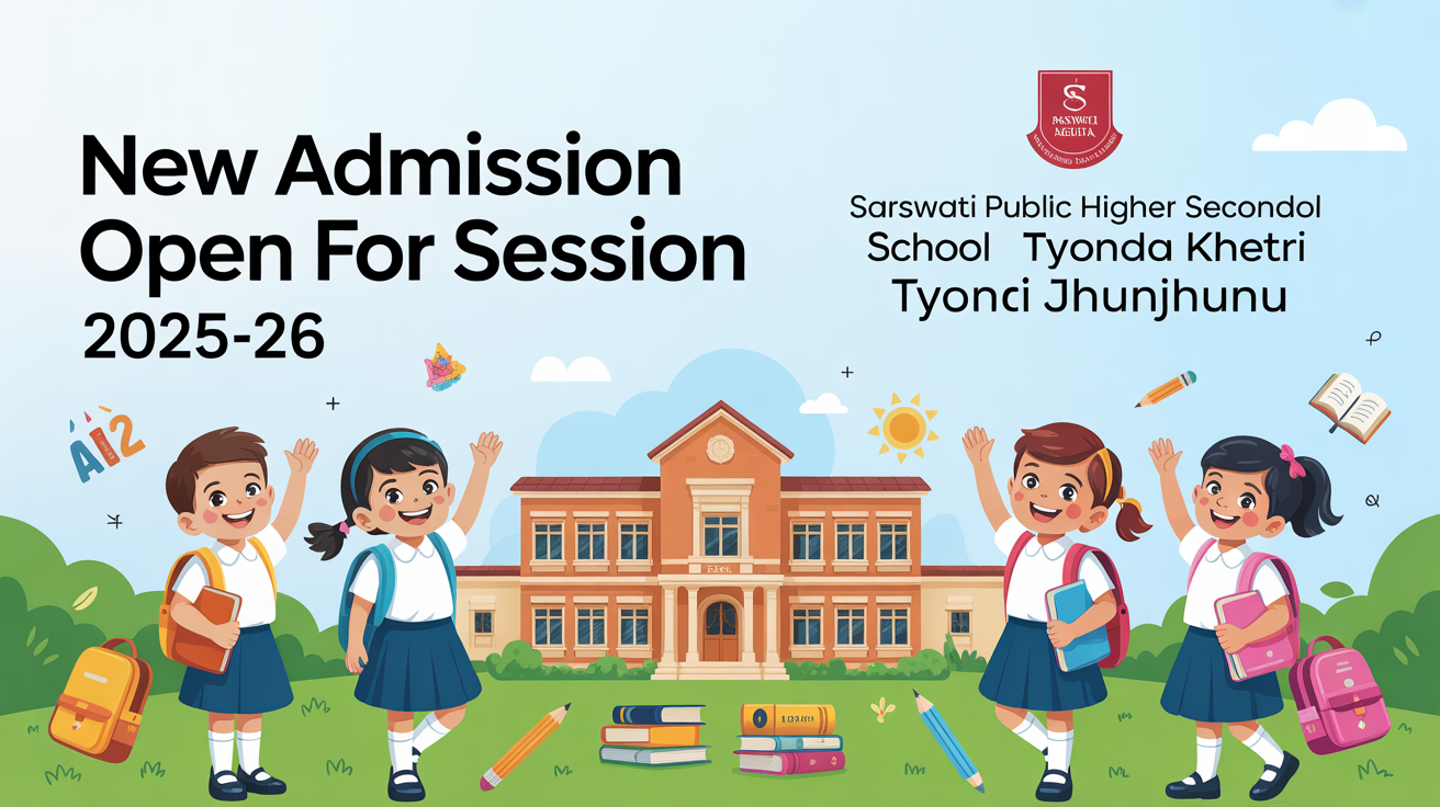 Sarswati Public Higher Secondary School Tyonda Khetri Jhunjhunu Hero Slider - 1