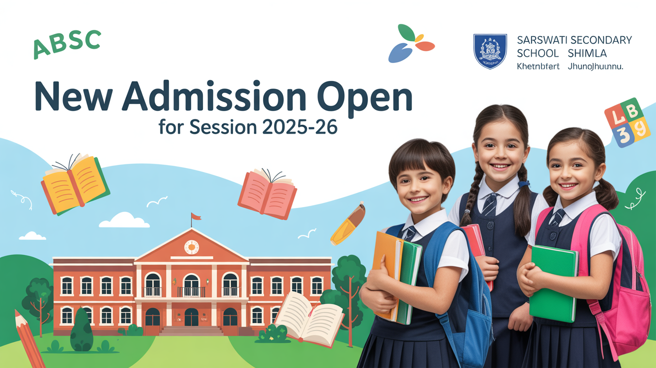 Sarswati Secondary School Shimla Khetri Jhunjhunu Hero Slider - 1