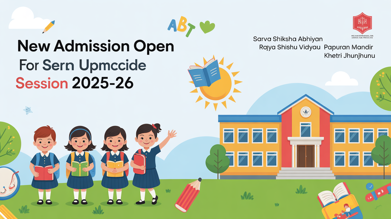 Sarva Shiksha Abhiyan Rajya Shishu Vidya Mandir Papurana Khetri Jhunjhunu Hero Slider - 1