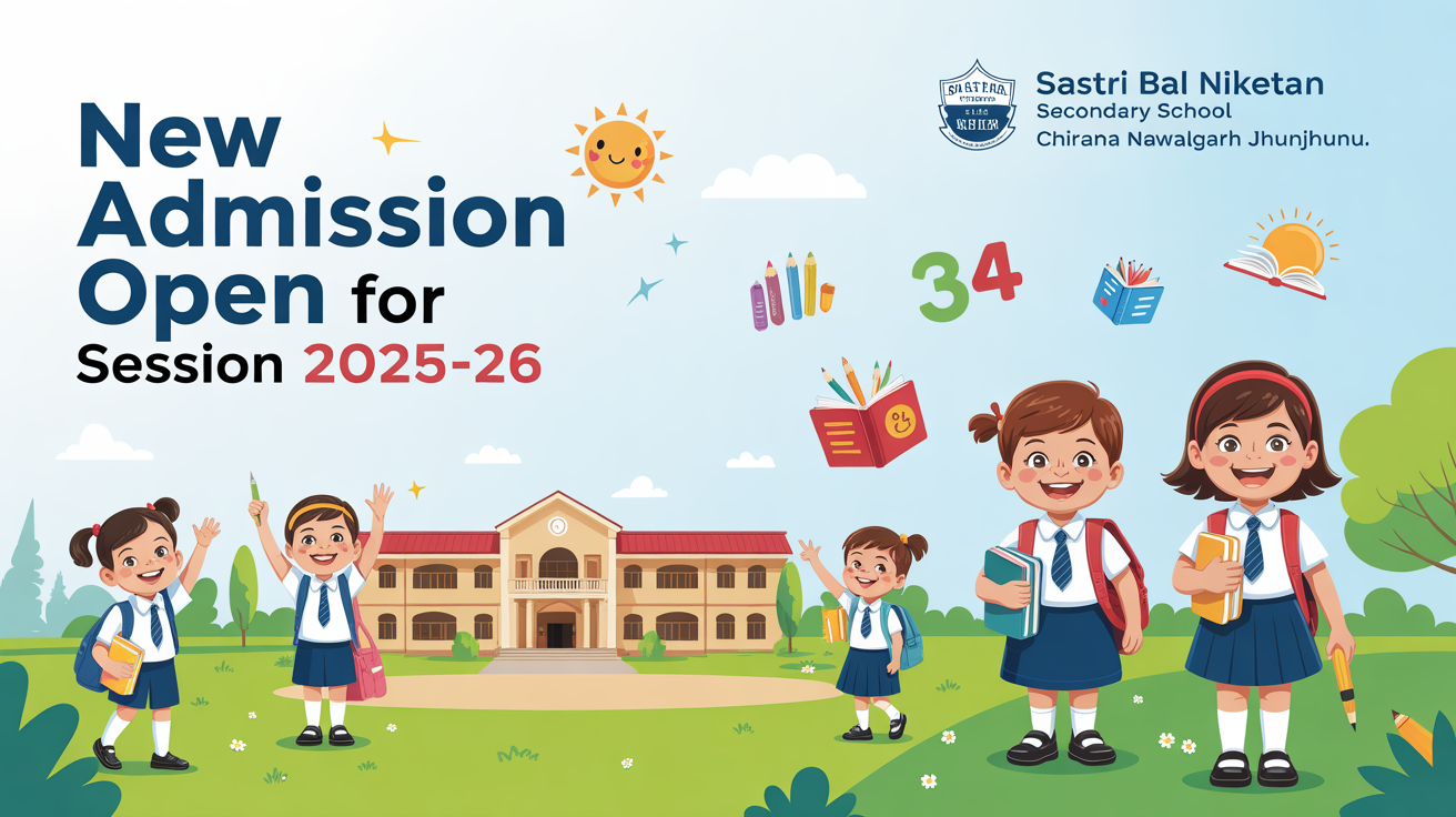 Sastri Bal Niketan Secondary School Chirana Nawalgarh Jhunjhunu Hero Slider - 1