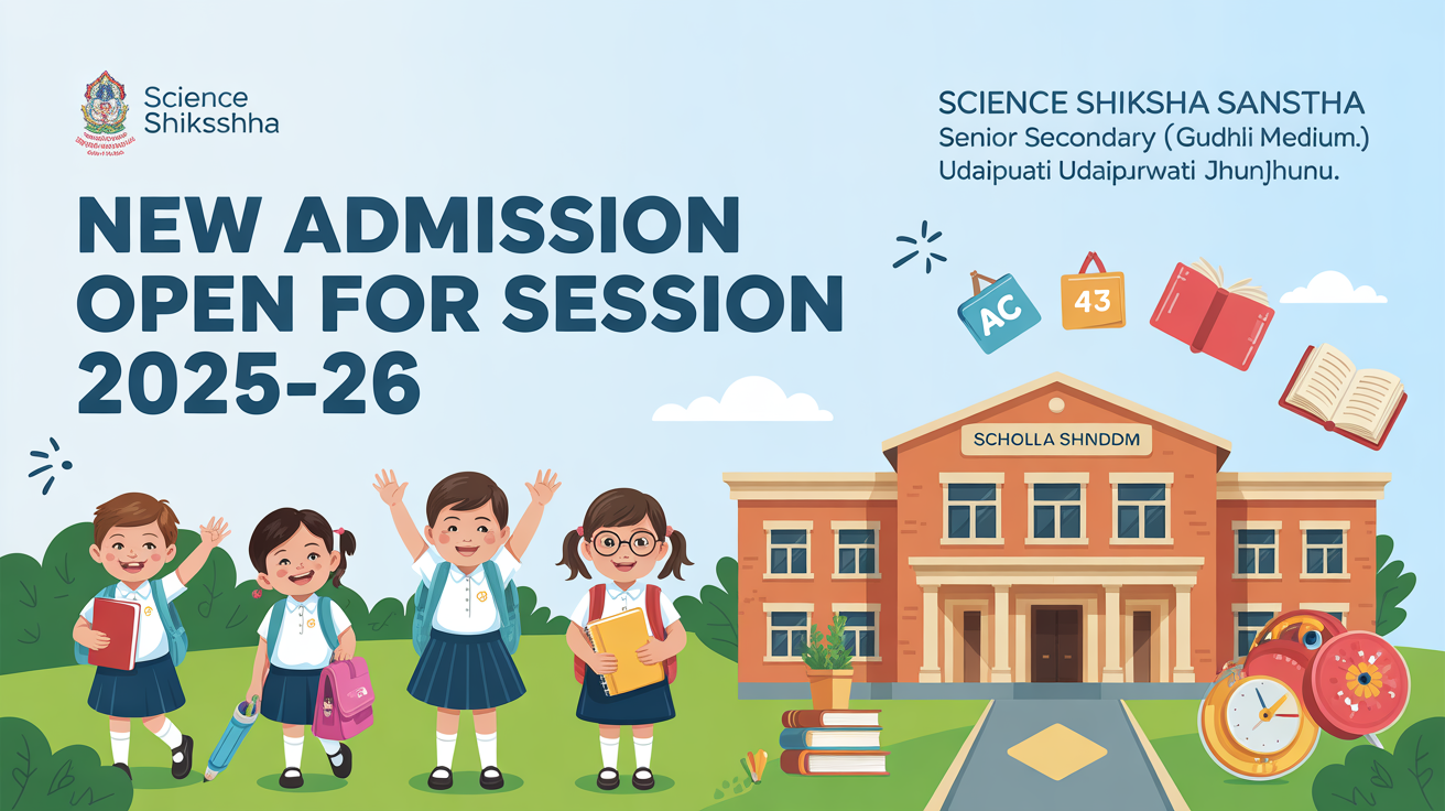 Science Shiksha Sanstha Senior Secondary School (Hindi Medium) Gudha Gorji Udaipurwati Jhunjhunu Hero Slider - 1