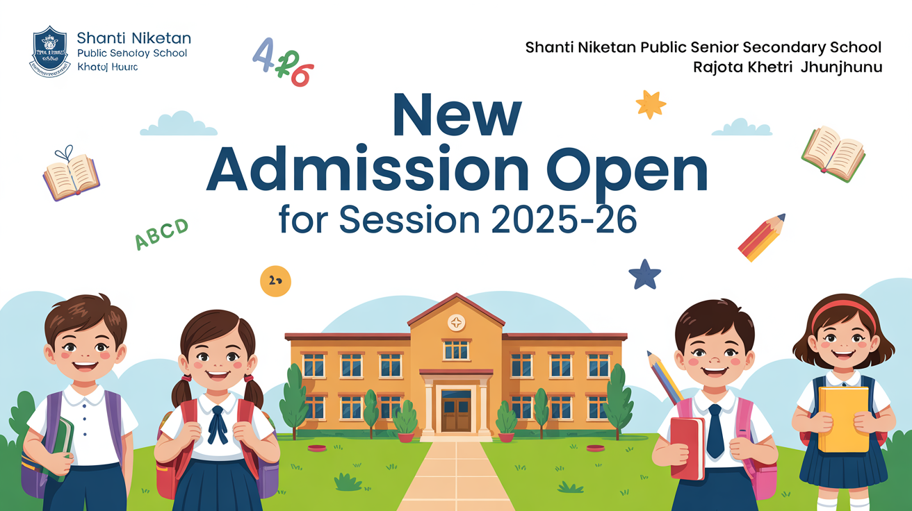 Shanti Niketan Public Senior Secondary School Rajota Khetri Jhunjhunu Hero Slider - 1