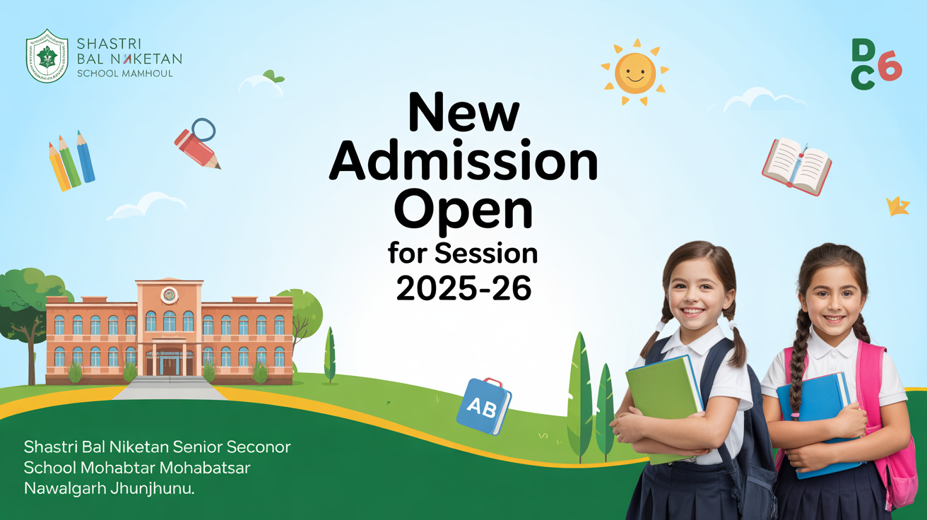 Shastri Bal Niketan Senior Secondary School Mohabatsar Nawalgarh Jhunjhunu Hero Slider - 1