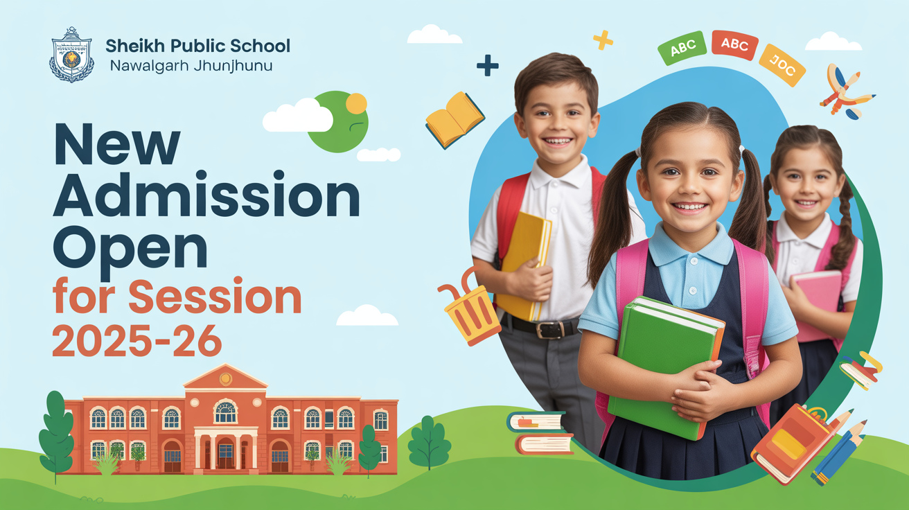 Sheikh Public School Jakhal Nawalgarh Jhunjhunu Hero Slider - 1