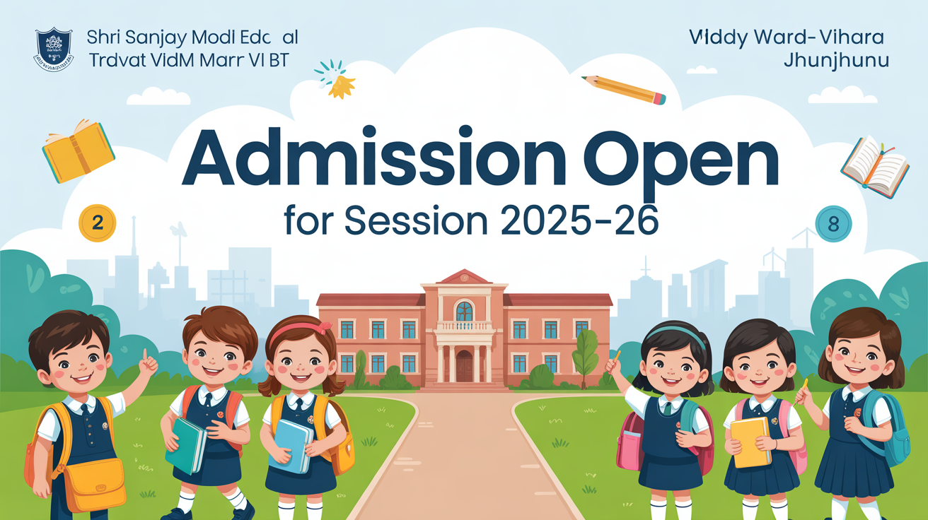 Shri Sanjay Modi Educational Trust Vidya Vihar Ward-19 Jhunjhunu Hero Slider - 1