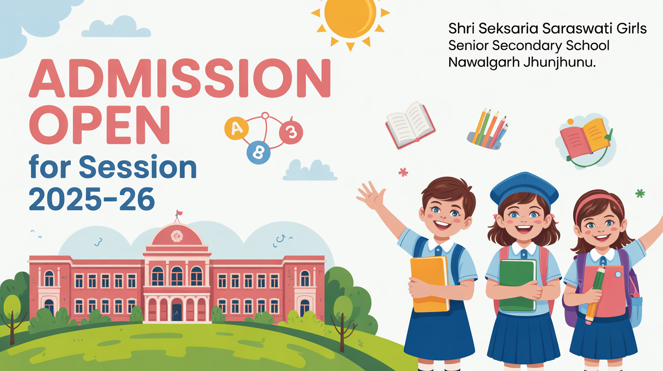 Shri Seksaria Saraswati Girls Senior Secondary School Ward-6 Nawalgarh Jhunjhunu Hero Slider - 1