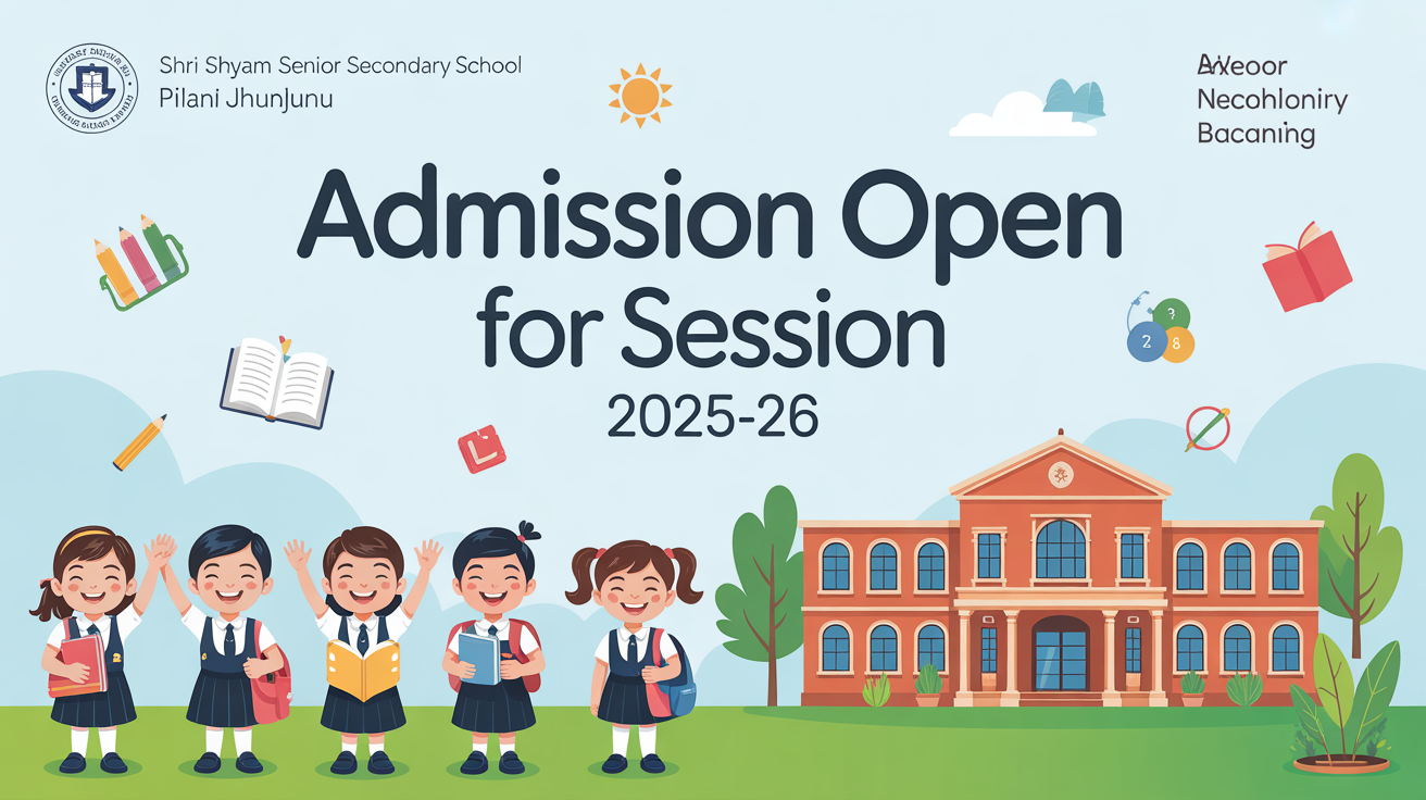 Shri Shyam Senior Secondary School Ward-13 Pilani Jhunjhunu Hero Slider - 1