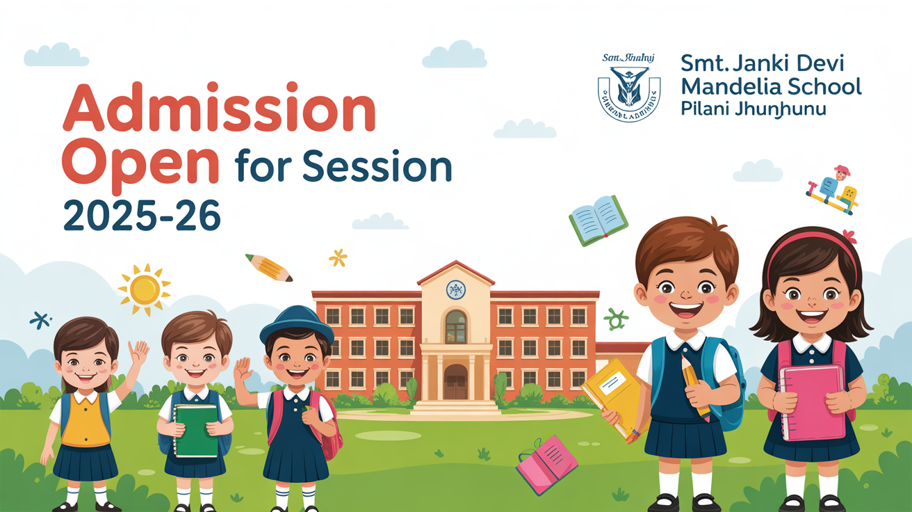 Smt. Janki Devi Mandelia School Pilani Jhunjhunu Hero Slider - 1