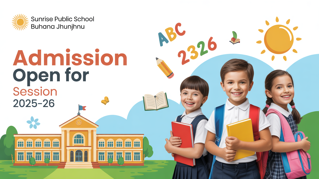 Sunrise Public School Buhana Jhunjhunu Hero Slider - 1